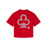 LOYALTY CLUB CLASSIC KIDS TEE (RED/SLV)