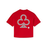 LOYALTY CLUB CLASSIC KIDS TEE (RED/SLV)