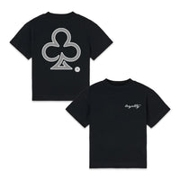 LOYALTY CLUB CLASSIC KIDS TEE (BLK/SLV)