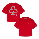 LOYALTY CLUB CLASSIC KIDS TEE (RED/SLV)