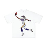 LOYALTY VIKINGS "RANDY MOSS" TEE (WHITE)