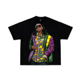 "LIL TUNECHI" MARDI GRAS TEE (BLACK)