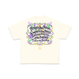 "LIL TUNECHI" MARDI GRAS TEE (CREAM)