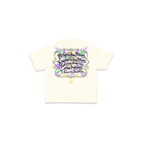 "LIL TUNECHI" MARDI GRAS CREAM TEE (KIDS)