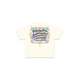 "LIL TUNECHI" MARDI GRAS CREAM TEE (KIDS)