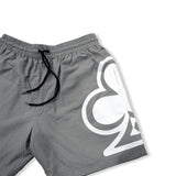 CLUB LOGO NYLON SHORTS (SMOKE GRAY)