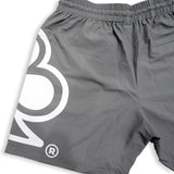 CLUB LOGO NYLON SHORTS (SMOKE GRAY)