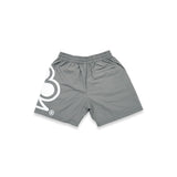 CLUB LOGO NYLON SHORTS (SMOKE GRAY)