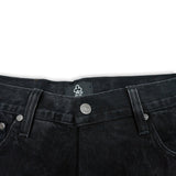 CLUB LOGO DENIM JEANS (BLACK)