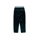 CLUB LOGO VELOUR PANTS (GREEN)