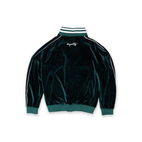 CLUB LOGO VELOUR JACKET (GREEN)