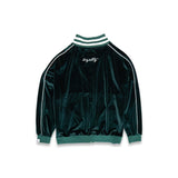 CLUB LOGO VELOUR JACKET (GREEN)