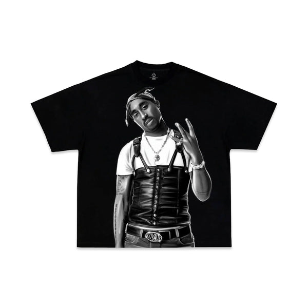 "2PAC" TEE (BLACK)