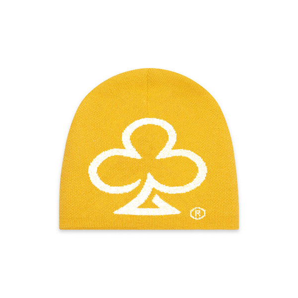 CLUB ♣️® LOGO BEANIE (YELLOW)