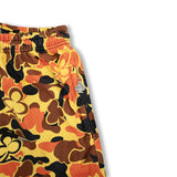 CAMO MESH SHORTS (ORANGE)