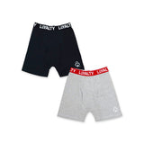 LOYALTY BOXERS 2-PACK (GREY)
