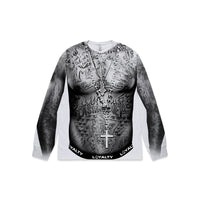 WEEZY TATS LONGSLEEVE (WHITE)