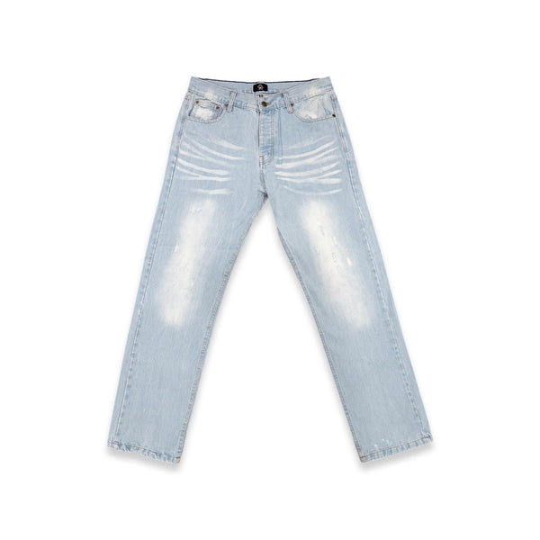 504 "EVERYDAY" LIGHT WASH DENIM JEANS