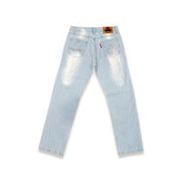 504 "EVERYDAY" LIGHT WASH DENIM JEANS