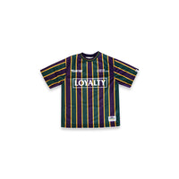 MARDI GRAS STRIPE SOCCER JERSEY (KIDS)