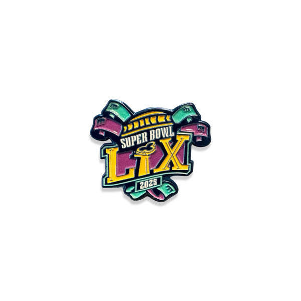 The Loyalty Club Super Bowl 2025 logo pin