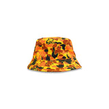 REVERSIBLE CAMO BUCKET HAT (ORANGE/OG CAMO)