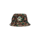 REVERSIBLE CAMO BUCKET HAT (ORANGE/OG CAMO)