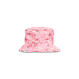 REVERSIBLE CAMO BUCKET HAT (PINK CAMO/TAN)