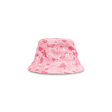 REVERSIBLE CAMO BUCKET HAT (PINK CAMO/TAN)
