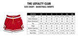 LOYALTY BASKETBALL SHORTS (RED)