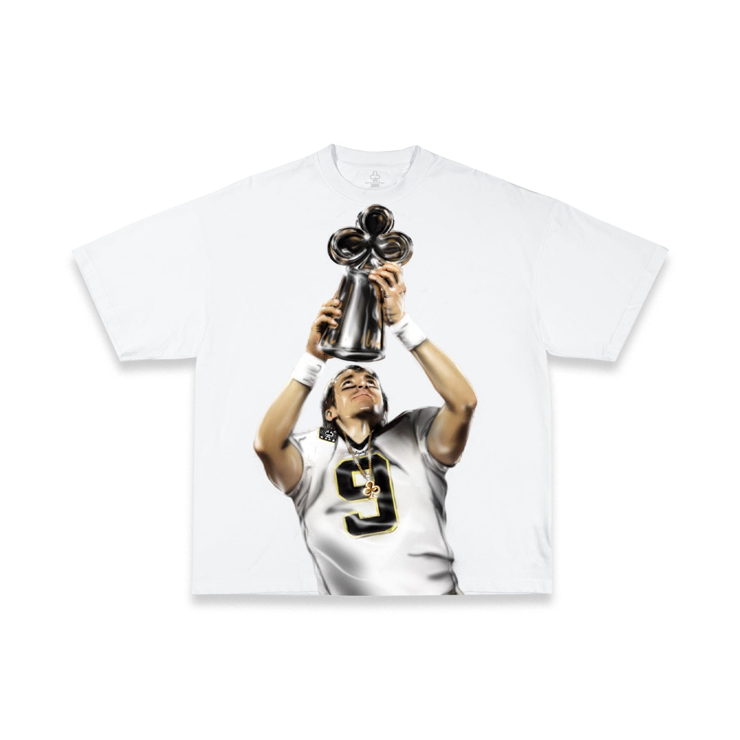 PRE-ORDER) - HALL OF FAME BREES TEE (WHITE) – The Loyalty Club