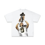 (PRE-ORDER) - HALL OF FAME BREES TEE (WHITE)
