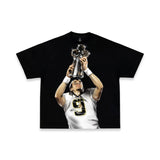 (PRE-ORDER) - HALL OF FAME BREES TEE (BLACK)