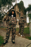 CLUB LOGO NYLON PANTS (CAMO)