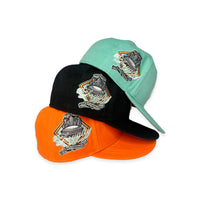 THE LOYALTY CLUB 4 YEAR ANNIVERSARY FITTED CAP (ORANGE)