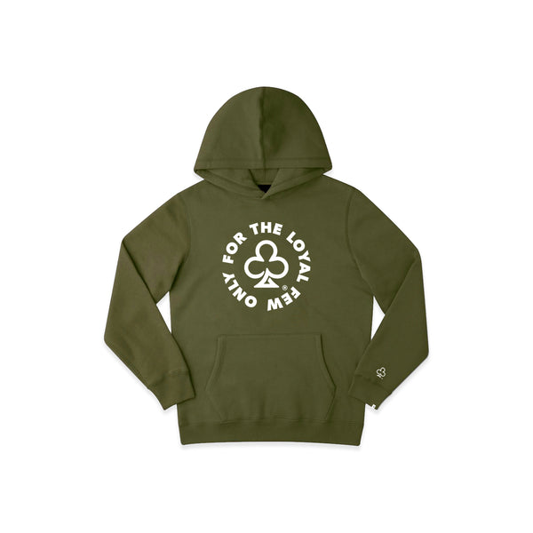 "ONLY FOR THE LOYAL FEW..." HOODIE (OLIVE GREEN)