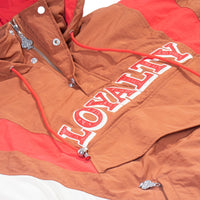LOYALTY PULLOVER JACKET (BROWN/RED/CREAM)
